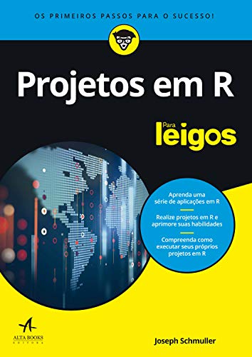 Capa do livro: Projetos em R Para Leigos - Ler Online pdf