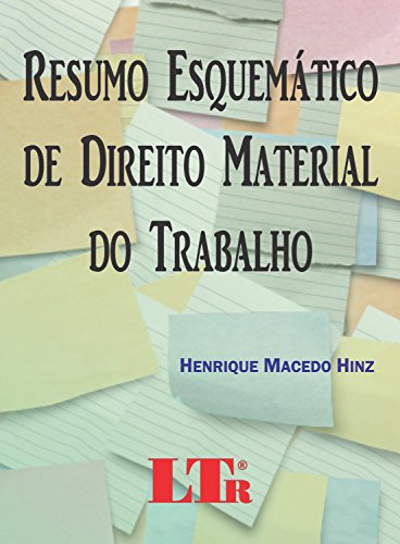 Capa do livro: Resumo Esquemático de Direito Material do Trabalho - Ler Online pdf