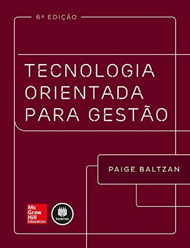 Capa do livro: Tecnologia Orientada para Gestão - Ler Online pdf