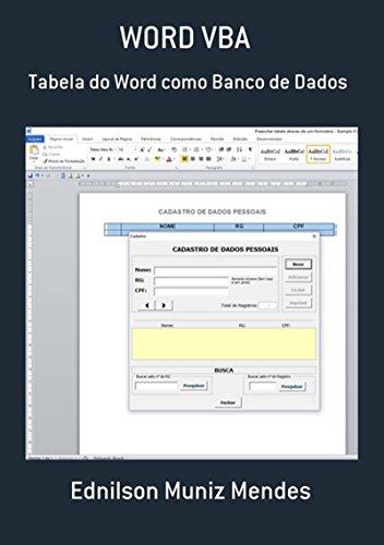 Livro PDF Word Vba