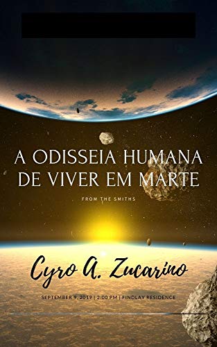 Livro PDF A ODISSEIA HUMANA DE VIVER EM MARTE.