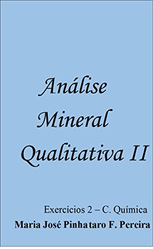Livro PDF: Análise Mineral Qualitativa II – Exercícios – C. Química