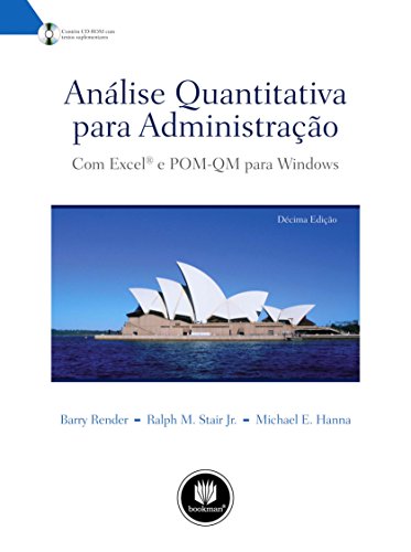 Livro PDF: Análise Quantitativa para Administração: Com Excel e POM-QM para Windows