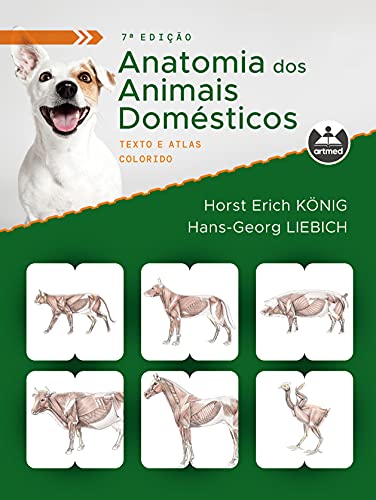 Livro PDF Anatomia dos Animais Domésticos: Texto e Atlas Colorido