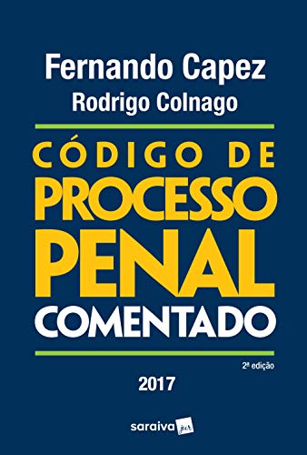 Capa do livro: CÓDIGO DE PROCESSO PENAL COMENTADO - Ler Online pdf