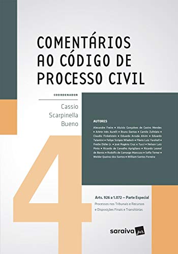 Livro PDF Comentários ao Código de Processo Civil Vol. 4