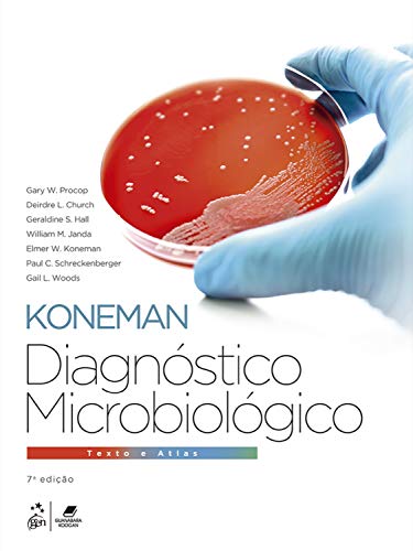 Capa do livro: Diagnóstico Microbiológico – Texto e Atlas Colorido - Ler Online pdf