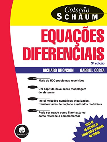 Capa do livro: Equações Diferenciais (Coleção Schaum) - Ler Online pdf