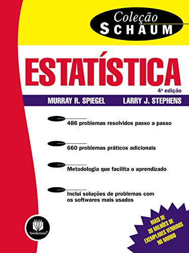 Capa do livro: Estatística (Coleção Schaum) - Ler Online pdf