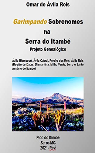 Capa do livro: Garimpando Sobrenomes na Serra do Itambé : Projeto Genealógico - Ler Online pdf