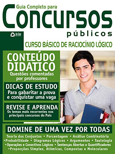 Capa do livro: Guia para Concursos Públicos 13 – Raciocínio Lógico - Ler Online pdf