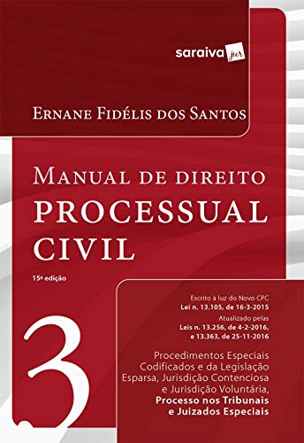 Capa do livro: Manual de Direito Processual Civil – Volume 3 - Ler Online pdf