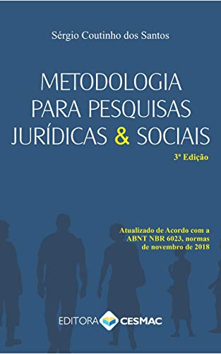 Capa do livro: Metodologia para pesquisas jurídicas & sociais - Ler Online pdf