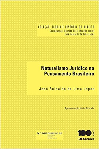 Capa do livro: Naturalismo jurídico no pensamento brasileiro - Ler Online pdf