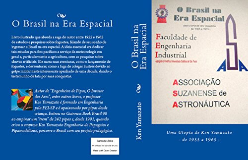 Capa do livro: O Brasil na Era Espacial: Uma Utopia de Ken Yamazato – 1955 – 1965 - Ler Online pdf
