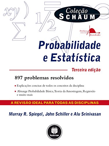 Capa do livro: Probabilidade e Estatística (Coleção Schaum) - Ler Online pdf