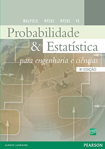 Capa do livro: Probabilidade e Estatística – para engenharia e ciências - Ler Online pdf