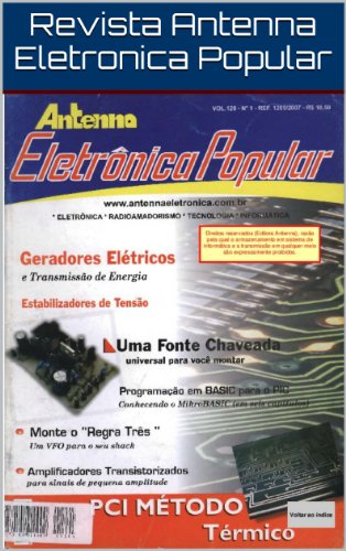 Capa do livro: Revista Antenna Eletronica Popular: ANEP Ref.: 1205/2007 - Ler Online pdf