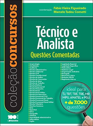 Livro PDF: Técnico e Analista – Questões Comentadas