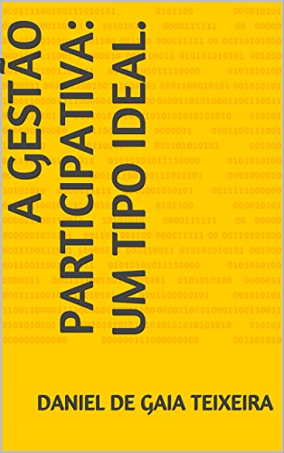 Livro PDF A gestão participativa: um tipo ideal.