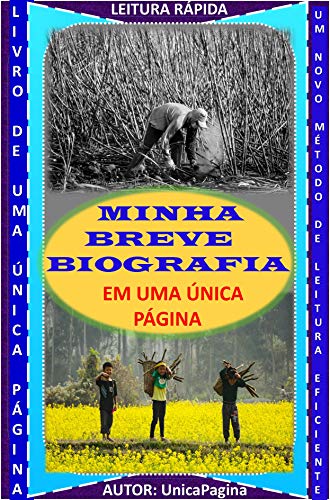 Livro PDF A MINHA BREVE BIOGRAFIA: AS MINHAS BREVES HISTÓRIAS