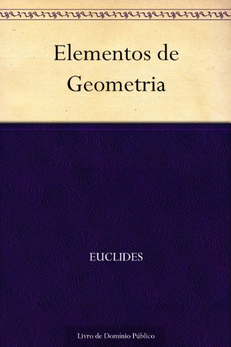 Capa do livro: Elementos de Geometria - Ler Online pdf