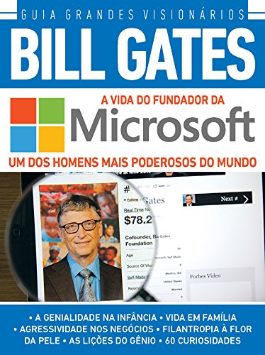 Capa do livro: Guia Grandes Visionários – Bill Gates, fundador da Microsoft - Ler Online pdf