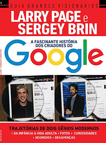 Livro PDF Guia Grandes Visionários – Larry Page e Sergey Brin, os criadores do Google