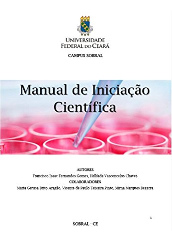 Livro PDF Manual de Iniciação Científica