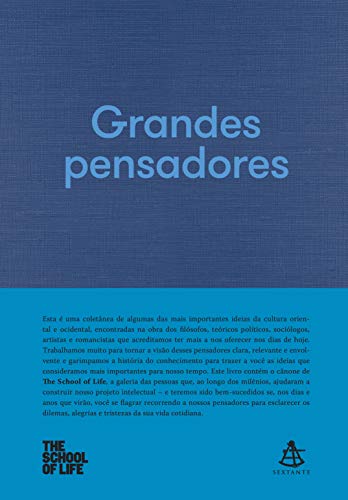 Livro PDF Grandes pensadores (The School of Life)