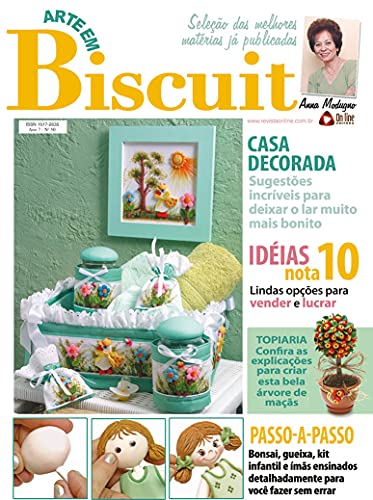 Livro PDF: Arte em Biscuit: Edição 50