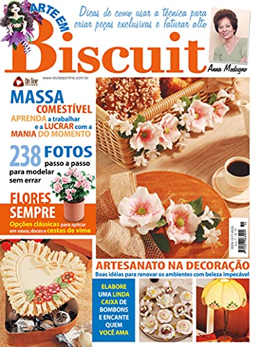 Livro PDF: Arte em Biscuit: Edição 51