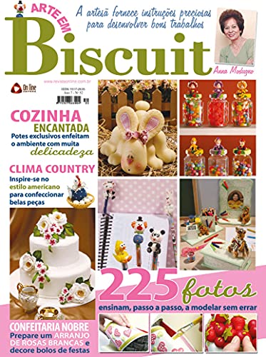 Livro PDF: Arte em Biscuit: Edição 52
