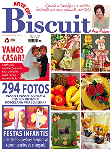 Livro PDF: Arte em Biscuit: Edição 58