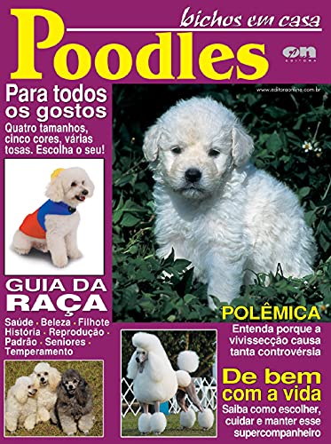 Livro PDF Bichos em casa: Poodles