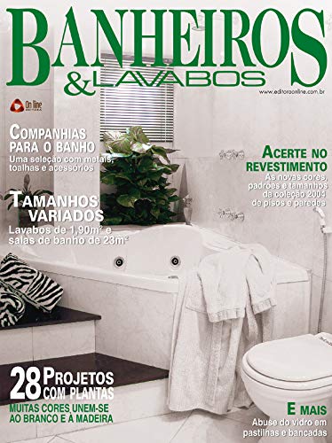 Livro PDF: Casa & Ambiente – Banheiros & Lavabos: Edição 14