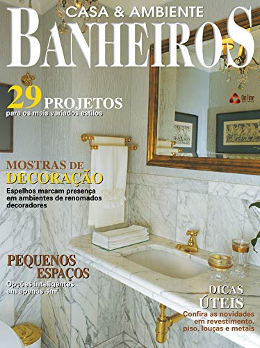 Livro PDF: Casa & Ambiente – Banheiros & Lavabos: Edição 3