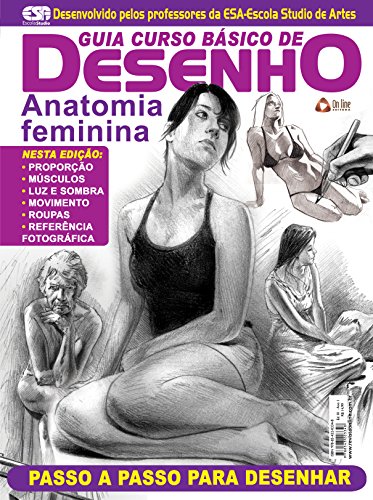 Livro PDF: Guia Aprenda a Desenhar Anatomia Feminina Ed.01