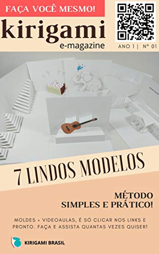 Livro PDF Kirigami – Revista digital nº 001 (Origami arquitetônico Livro 1)