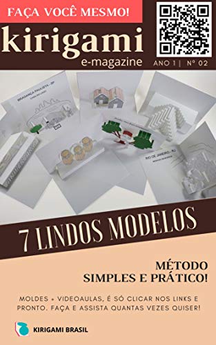 Livro PDF: Kirigami – Revista digital nº 002 (Origami arquitetônico Livro 2)