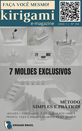 Livro PDF Kirigami – Revista digital nº 004 (Origami arquitetônico Livro 4)