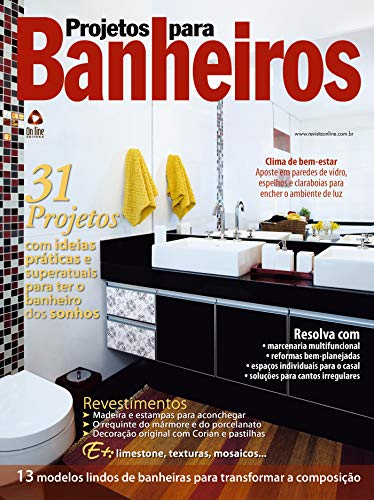 Livro PDF: Projetos para Banheiros: Edição 12