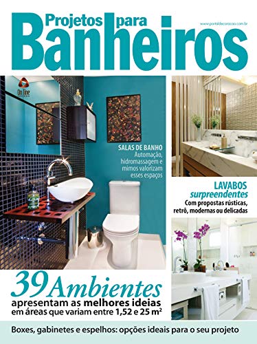 Livro PDF Projetos para Banheiros: Edição 13