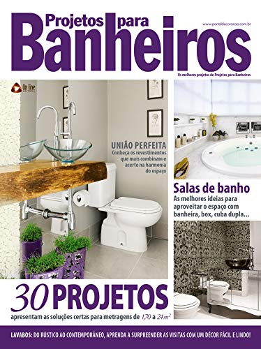 Livro PDF: Projetos para Banheiros: Edição 17