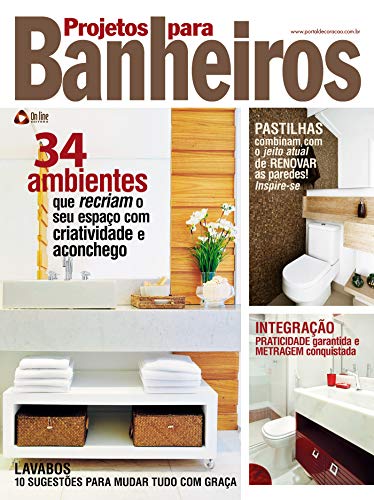 Livro PDF: Projetos para Banheiros: Edição 18