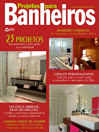 Livro PDF: Projetos para Banheiros: Edição 5