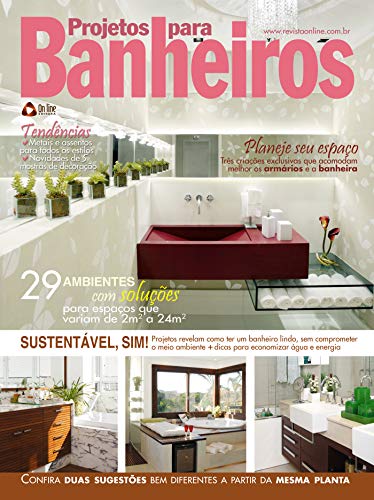 Livro PDF: Projetos para Banheiros: Edição 9