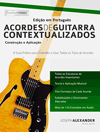 Livro PDF Acordes de Guitarra Contextualizados: Edição em Português