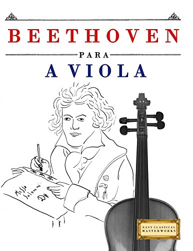 Livro PDF Beethoven para a Viola: 10 peças fáciles para a Viola livro para principiantes