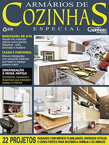 Livro PDF: Casa e Ambiente – Armários de Cozinhas Especial 22